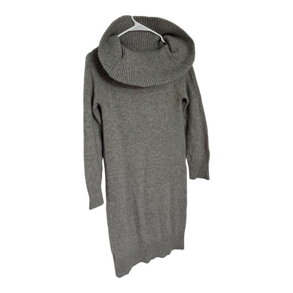 UNIGLO sweater dress with large turtleneck in gray size small - Picture 10 of 16